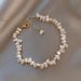 Baroque Millet Freshwater Necklace With Feminine Style, Internet Red Collar Chain, Trendy And Fashionable Small Pearl_ipsvogv.com