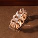 Fashion Cuban Full Diamond Men's Trendy High Street Hip Hop Niche Ring Personality Single Finger_ipsvogv.com