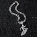 Hip-Hop Kid Ski High-Quality Fashion Square Diamond Alloy Cuban Chain Necklace Pendant_ipsvogv.com