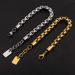 Trendy Fashion Hip-Hop Stainless Steel Gold-Plated Thickened O-Link Chain Bracelet Casual Business Men's Jewelry_ipsvogv.com