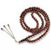 Natural 8mm Hand Held 99 Muslim Prayer Beads Bracelet DIY Tassel Beads Handle Chain_ipsvogv.com