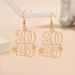 cross-border Digital With Creative And Fashionable Boho Style 2025 Gaanized Design For The New Year Earrings_ipsvogv.com