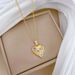 Personalized 【 】 Super Immortal Love Light Luxury Temperament Gorgeous Full Diamond Necklace Women's Versatile Clavicle 【 】_ipsvogv.com