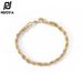 Men's Jewelry Hip Hop Titanium Steel Bracelet Multi-specification Stainless Steel Twist Chain Vacuum Color-preserving Electroplated Twisted Rope_ipsvogv.com