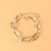 Retro Gold Thick Chain Set Temperament Punk Style Necklace Hand Jewelry Female_ipsvogv.com