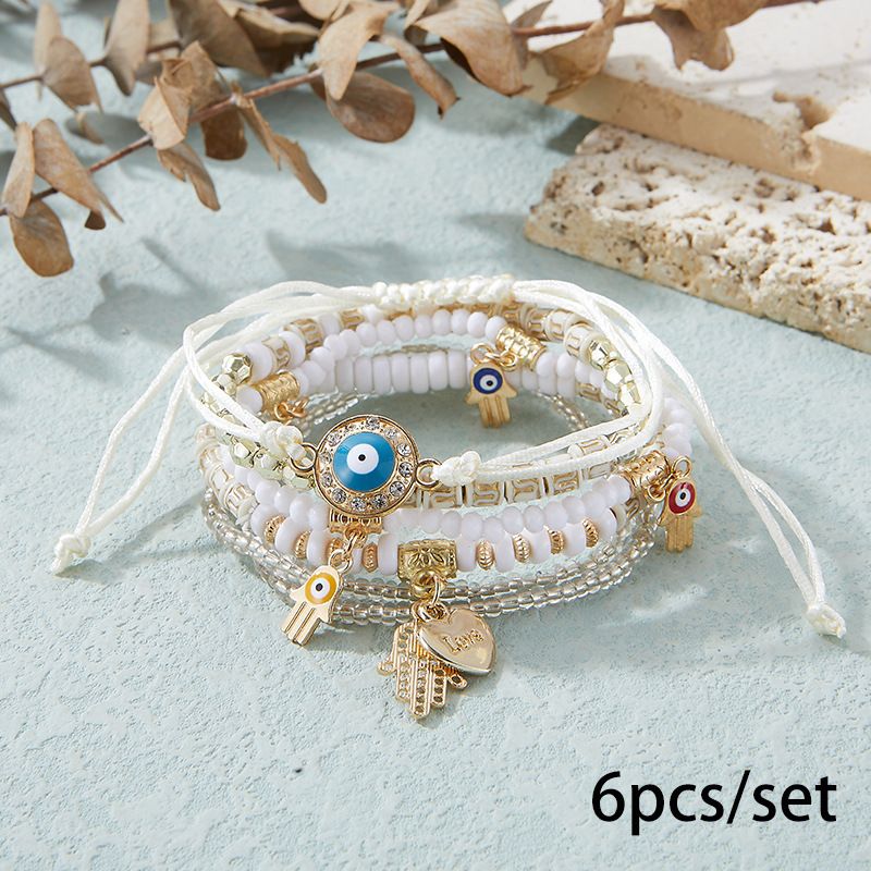 Bohemian Beaded Multi-layer Unisex Couple Bracelet Accessories Ethnic Style_ipsvogv.com