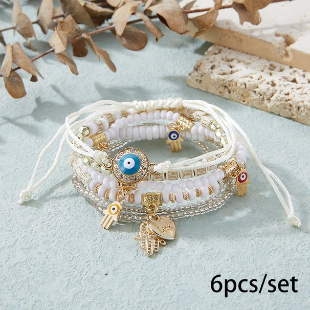 Bohemian Beaded Multi-layer Unisex Couple Bracelet Accessories Ethnic Style_ipsvogv.com