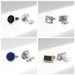 Dai Li Men's Business Banquet Enamel Cufflinks French Patch Copper Cuffs High End Round Haoshi Cuff Nails Light Luxury_ipsvogv.com