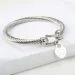 Bracelets Titanium Steel Cable Wire Gold Color Heart Charm Bangle Bracelet With Hook Closure For Women Men Wedding_ipsvogv.com