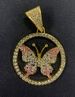 Unisex Hip Hop Hot Selling Hip Hop Hiphop Jewelry Full Of Diamond Butterfly Pendant Fashion Unisex Necklace_ipsvogv.com