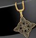 Men's new vintage Viking Irish Kelt Knot Trend Pendant Stainless Steel Slavic Amulet Necklace_ipsvogv.com