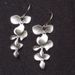 Mogo Fashion Asian Silver Petal Necklace Earring Set Exquisite Creative Plant Flower Clavicle Chain_ipsvogv.com
