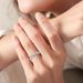 Same temperament, niche, high-end, full of sky stars. Mosang versatile, and pure silver rings are arranged for women_ipsvogv.com