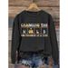 Women's Clothing round neck printed sweatshirts spring and autumn hot selling casual all match long sleeved men's and women's tops_ipsvogv.com