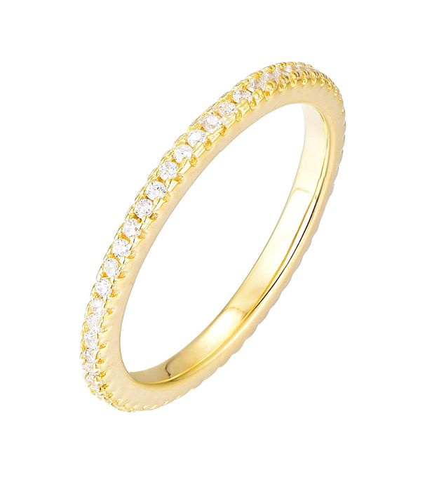 Zircon ring pinky ring female s925 sterling silver rose gold simple hand jewelry jewelry silver jewelry_ipsvogv.com