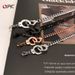Women's Jewelry Personalized Stainless Steel Handcuffs Bracelet Simple Versatile Couple Titanium Steel Hand Jewelry_ipsvogv.com
