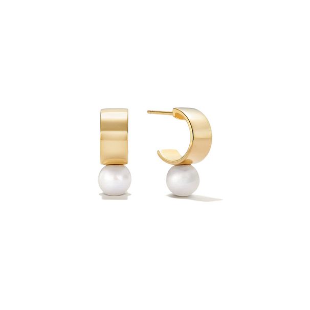 Pearl C-Shaped Earrings - Light Luxury Elegant Studs (Minimalist Fashion Jewelry Versatile Daily Accessories)_ipsvogv.com