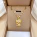 【 】 Kitten Light Luxury Charm Gorgeous Full Diamond Necklace Women's Versatile Clavicle Titanium Steel Chain_ipsvogv.com