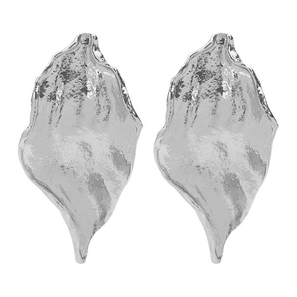 E12969 Summer New Product Alloy Personalized ZA Same Style Irregular Smooth Geometric Earrings_ipsvogv.com