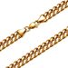 Hip Hop Stainless Steel Round Encrypted Cuban Chain Men's Buckle Fine Polished High-end Jewelry_ipsvogv.com