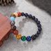 Hot Selling Universe Milky Way Eight Planets Bracelet 8/10mm Blue Sandstone Starry Sky Solar System Planet Bracelet_ipsvogv.com