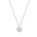 Rose Gold Small Racket Necklace Female Element Crystal Clavicle Necklace Female_ipsvogv.com