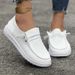 Women's Shoes large size casual shoes for women 2024 spring and autumn new flat bottomed low top loafers for women_ipsvogv.com