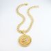 Hip-hop Men's New Trendy Brand Rotatable Coin Pattern Zinc Alloy Necklace Personalized Dollar Style Pendant_ipsvogv.com