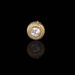 Women's Jewelry Round Full Zircon Hip Hop Earrings High End Niche Jewelry 925 Silver Needle Men's Earrings_ipsvogv.com