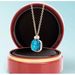 Women's Jewelry Creative Original Design Perfume Bottle Crystal Single Flower Necklace Earrings Artificial Crystal Necklace Earrings_ipsvogv.com