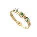 Niche Design Fashionable Whole Body Titanium Steel K Gold High-end Light Luxury Bracelet_ipsvogv.com