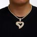New Hot Selling Personalized Ins Love Cuban Couple Light Luxury Hip Hop Necklace_ipsvogv.com