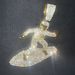 Hip-Hop Kid Ski High-Quality Fashion Square Diamond Alloy Cuban Chain Necklace Pendant_ipsvogv.com