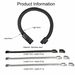 Hip Hop Men's Simple Trendy Reversible Stainless Steel Three-Section Magnetic Clasp Braided Bracelet_ipsvogv.com