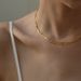 Multi Layered And Non Fading Titanium Steel Plated Necklace, Women's Collarbone Chain, Silk Thread_ipsvogv.com