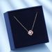 Four Leaf Clover Necklace Rose Gold Five Flower Bracelet Clover Set With Elements Style Crystals_ipsvogv.com