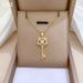 Steel 【 Titanium 】 Cat Key Zircon Light Luxury Temperament Gorgeous Full Diamond Necklace Women's Versatile Collarbone 【 】_ipsvogv.com