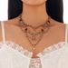 Minimalist INS Style Crystal Moon Necklace, Light Luxury, Niche, Irregular Tassel Necklace For Women_ipsvogv.com