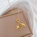 】 Leaf 【 Devil's Eye Light Luxury Charm Gorgeous Full Diamond Necklace Women's Versatile Clavicle Titanium Steel Chain 【 】_ipsvogv.com