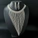 Bridal Jewelry Dia Long Tassel Earrings Set, Fashionable Rhie Necklace And Earrings, Two Pieces_ipsvogv.com