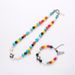 Colorful Skull Heart Cross Bracelet Unisex Hip Hop Style_ipsvogv.com