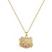 【 】 Bow Cat Light Luxury Charm Gorgeous Full Diamond Necklace White Set Women's Clavicle Titanium Steel Chain_ipsvogv.com
