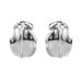 E12594 Irregular ZA with Geometric Flower Bud and Metallic Texture Earrings_ipsvogv.com
