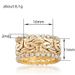 Cao Shi Punk Personalized Wide Edition Status Symbol Luxury Wrapped Irregular Line Ring_ipsvogv.com