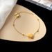 Simple Love Titanium Steel Necklace Female Niche Design Sense Gold Clavicle Chain New Product Necklace Accessories Pendant_ipsvogv.com