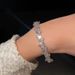 Light High-end Feeling, Exquisite Sparkling Diamond Zircon With Adjustable Opening For Women, Light Luxury Niche Design,_ipsvogv.com