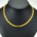 Necklace Stainless Steel Yellow Chain Classics Lobster Buckle-5mm Width_ipsvogv.com
