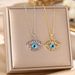Accessories Devil's Eye, Niche, Light Luxury Necklace, Women's Accessories, Pendants, Versatile Accessories_ipsvogv.com