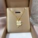 Jade Lucky Grass Light Luxury Charm Gorgeous Full Diamond Necklace Women's Versatile Clavicle Chain_ipsvogv.com