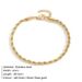 Women’s Jewelry Set FashionSimple Stainless Steel Twist Chain Anklet For Women 3/4MM Titanium Steel Vacuum Plated Chain Hot Selling Jewelry_ipsvogv.com